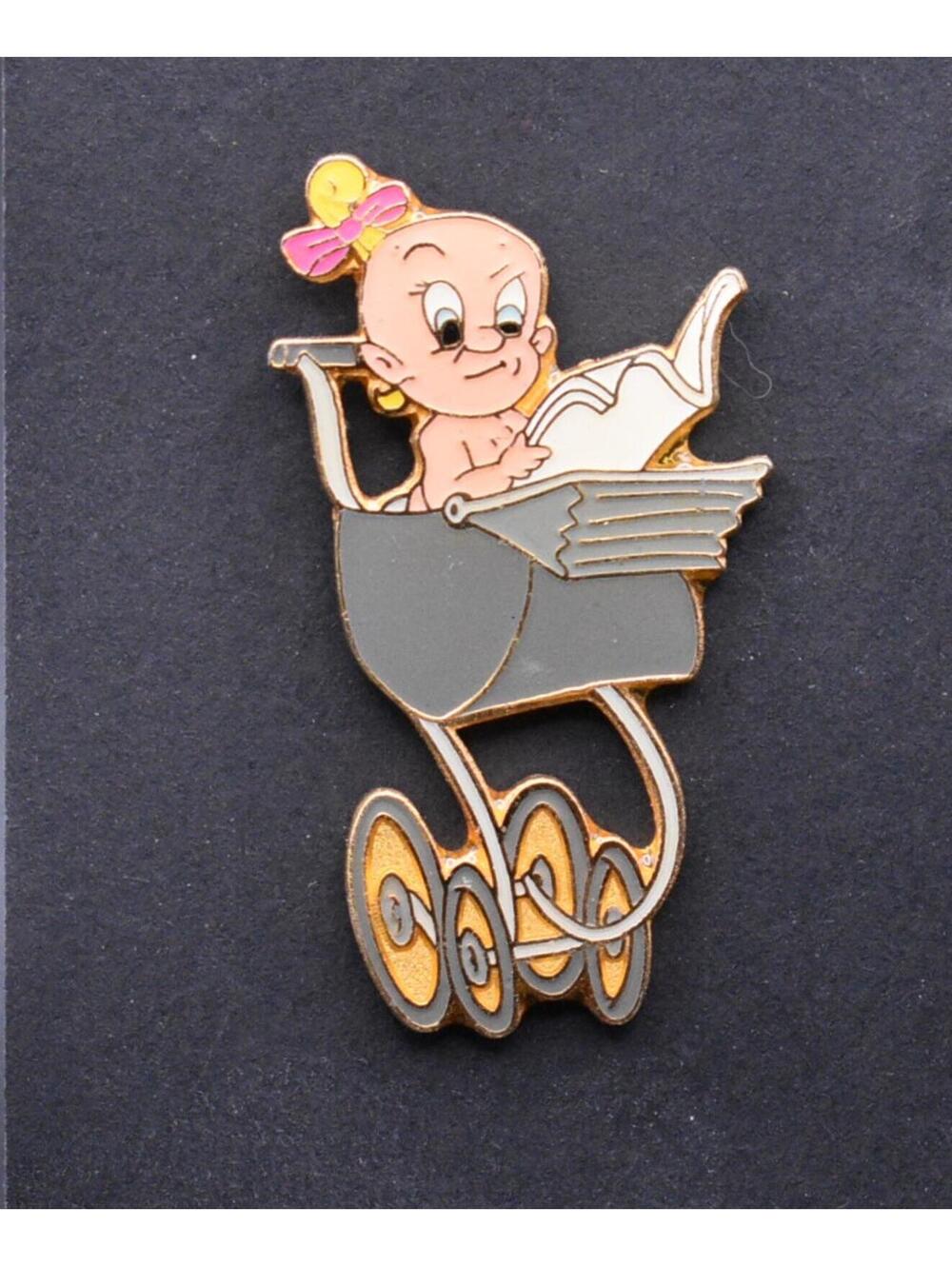 Disney Baby Herman Who Framed Roger Rabbit Jessica 10th Anniversary Pin (C5